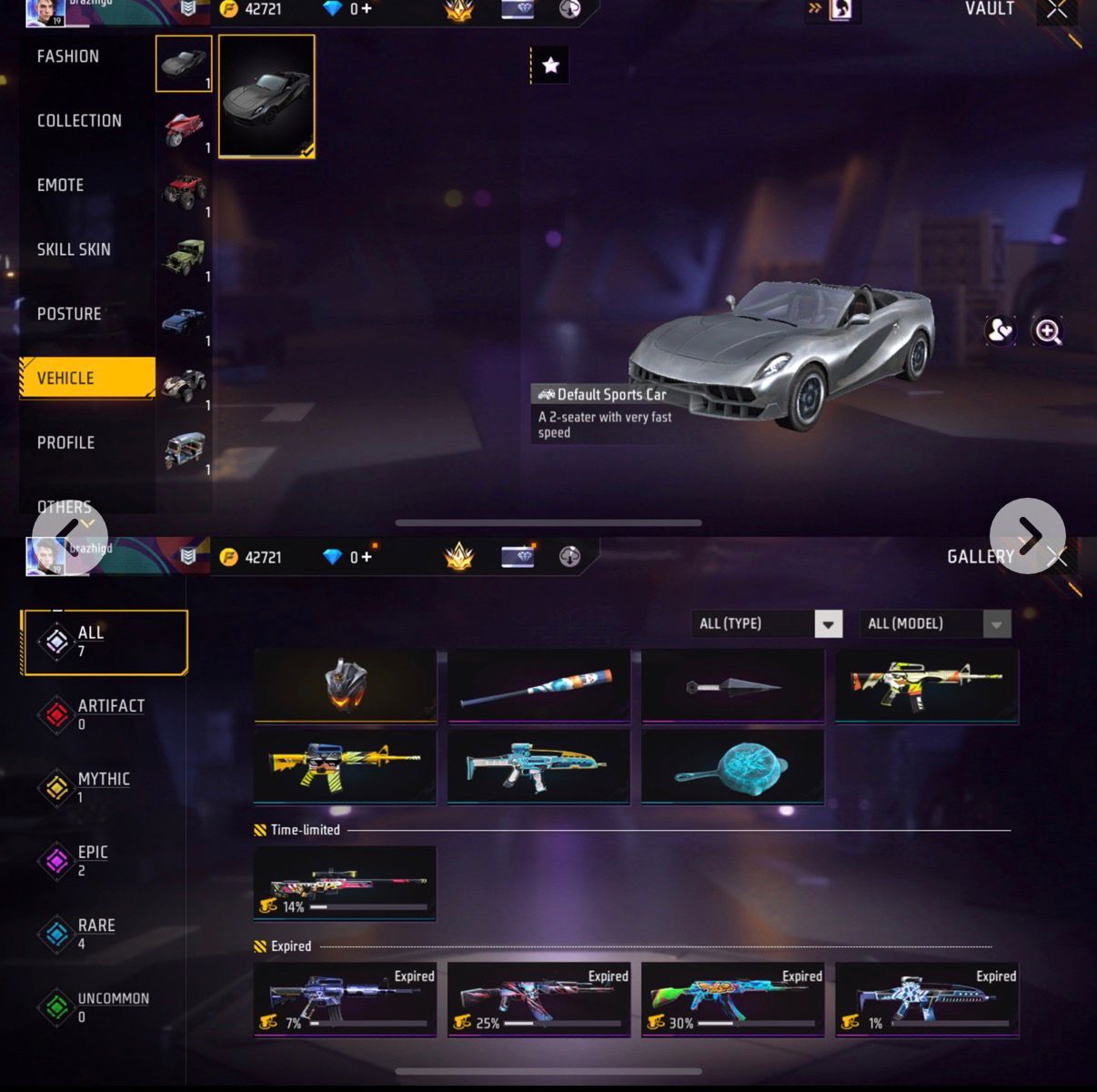 #B1 [Region: Brazil] | Rare Oni Soulseeker Skin | Level 19 | Heroic Emblem | S46 Ranked | 42K Gold | Good Gun Skins | 100% Safe