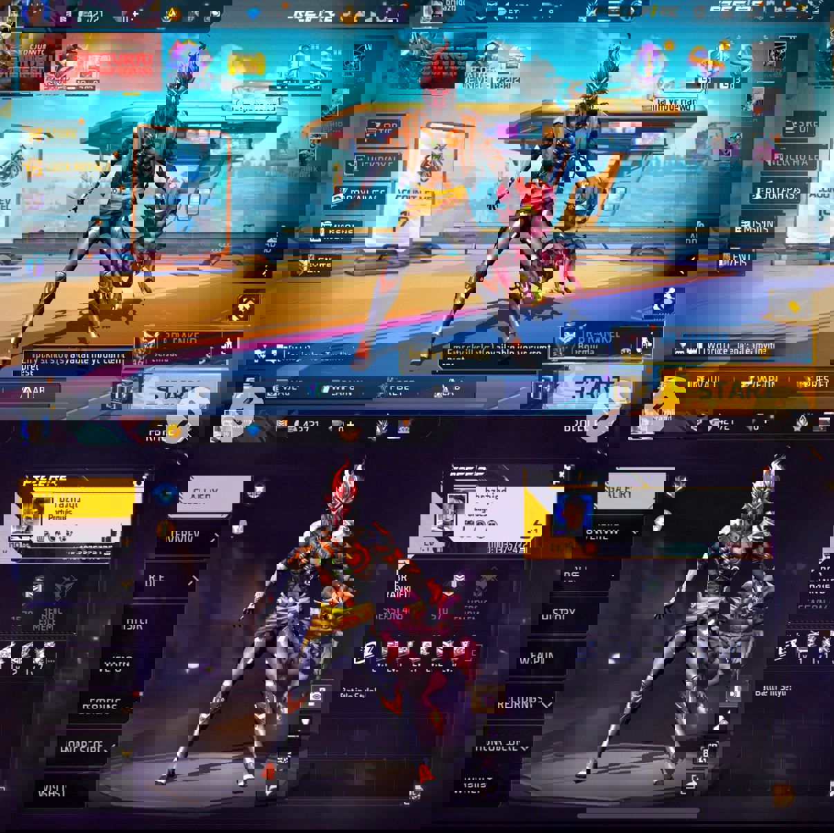 11 Evo Max+ Google login 100% Secure+ Lvl 73+4 Angelic Pants+211 Bundle Sets+ 8 Elite Passes+ Prime 8+Region LATIN AMERICA NORTH+MP40 GOLDEN INCUBATOR