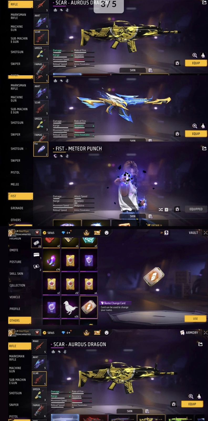 11 Evo Max+ Google login 100% Secure+ Lvl 73+4 Angelic Pants+211 Bundle Sets+ 8 Elite Passes+ Prime 8+Region LATIN AMERICA NORTH+MP40 GOLDEN INCUBATOR